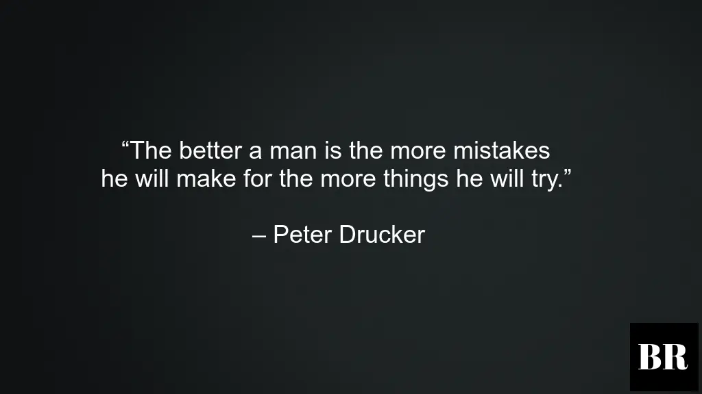 Peter Drucker Quotes