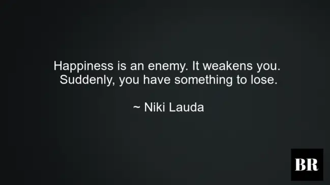 Niki Lauda Quotes