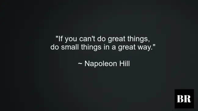 Napoleon Hill Best Quotes And Advice