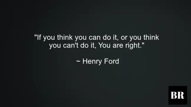 Henry Ford Best Advice