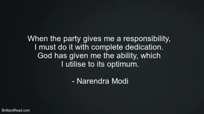 Narendra Modi Advice