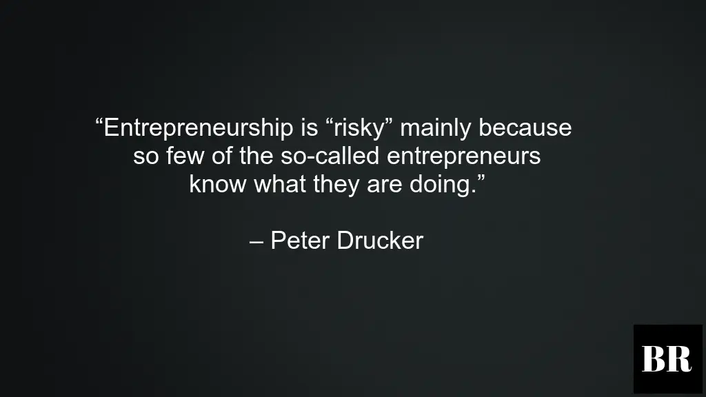 Peter Drucker Best Advice