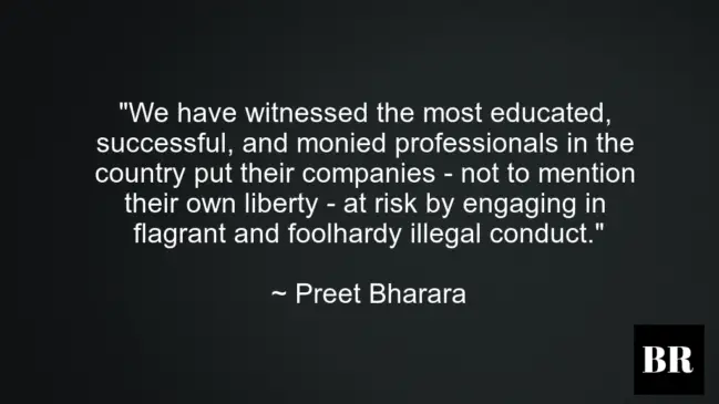 Preet Bharara Best Quotes