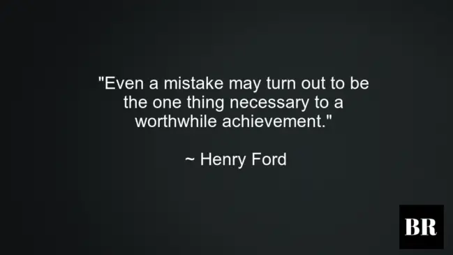 Henry Ford Best Thoughts