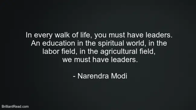 Narendra Modi Advice