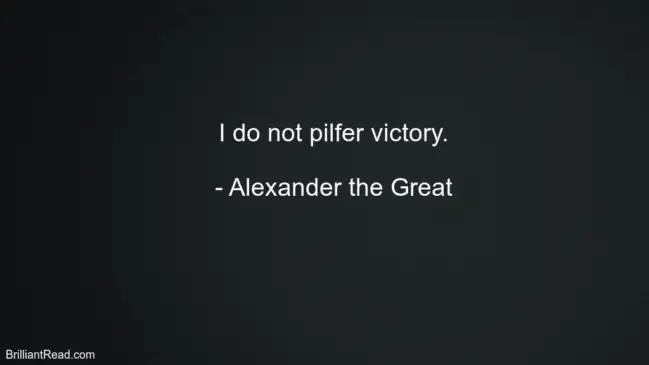 Alexander the Great Quotes