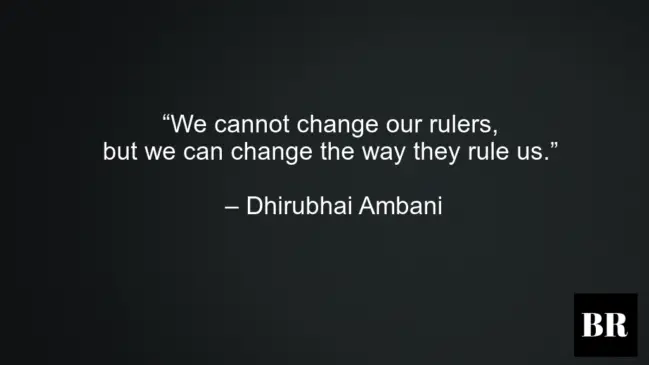 Dhirubhai Ambani 