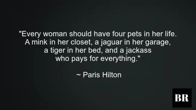 Paris Hilton Thoughts