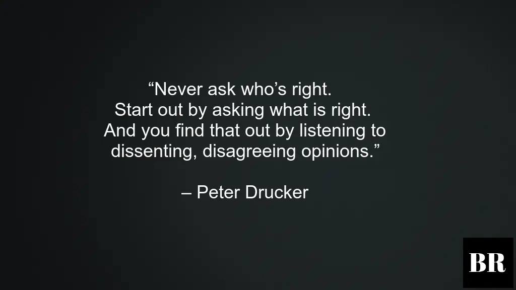 Peter Drucker Quotes