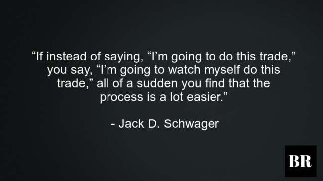 Jack D. Schwager Best Advice