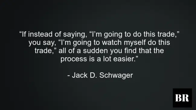 Jack D. Schwager Best Advice