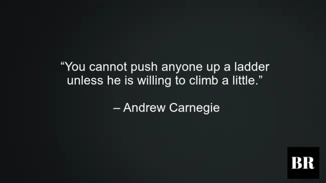 Andrew Carnegie Best Thoughts