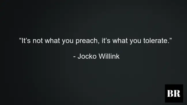Jocko Willink Best Quotes