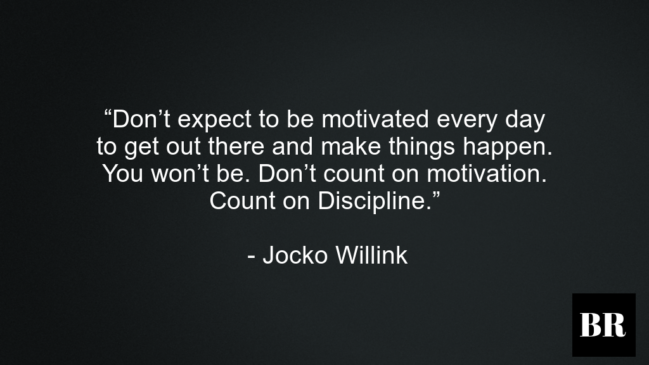 Jocko Willink Advice