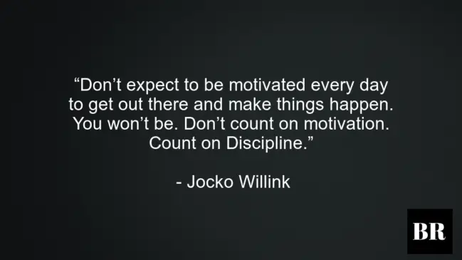 Jocko Willink Advice