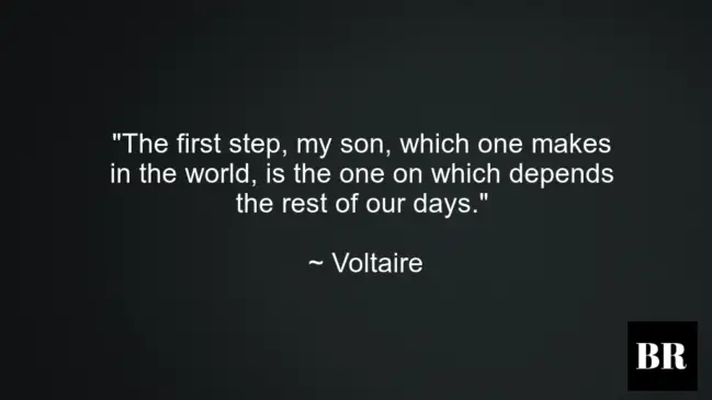Voltaire Best Life Thoughts