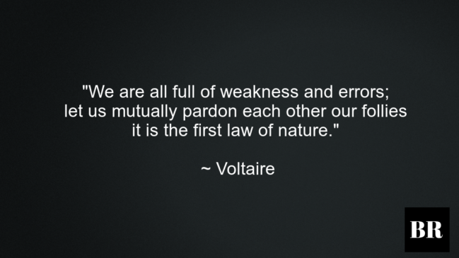 Voltaire Life Advice