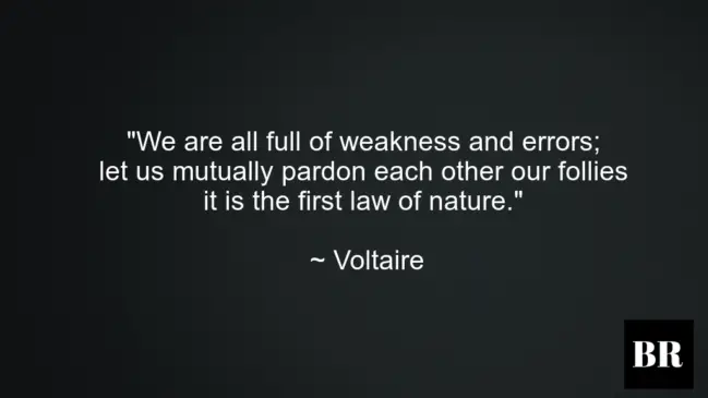 Voltaire Life Advice