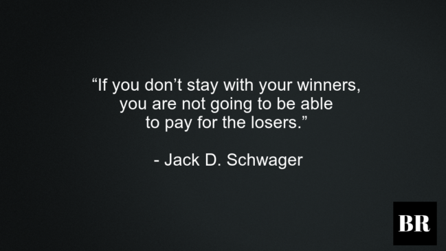 Jack D. Schwager Best Trading Advice