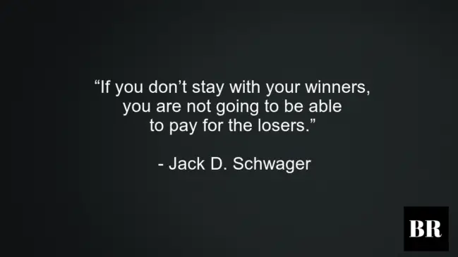 Jack D. Schwager Best Trading Advice