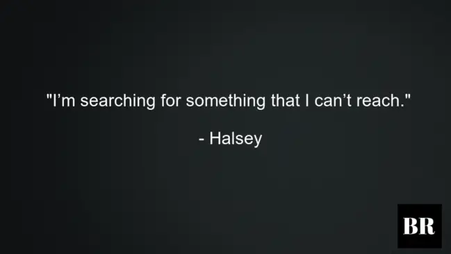 Halsey Best Advice