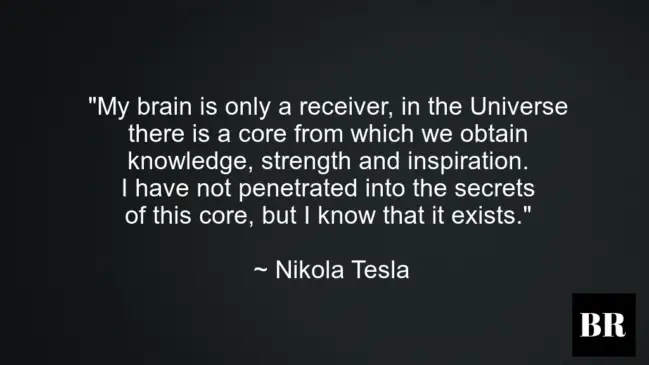 Nikola Tesla Best Quotes
