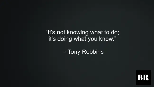 Tony Robbins Best Advice And Thoughts