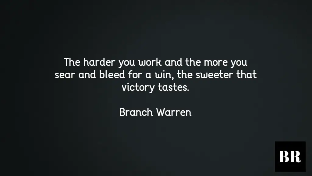 Branch Warren Quotes