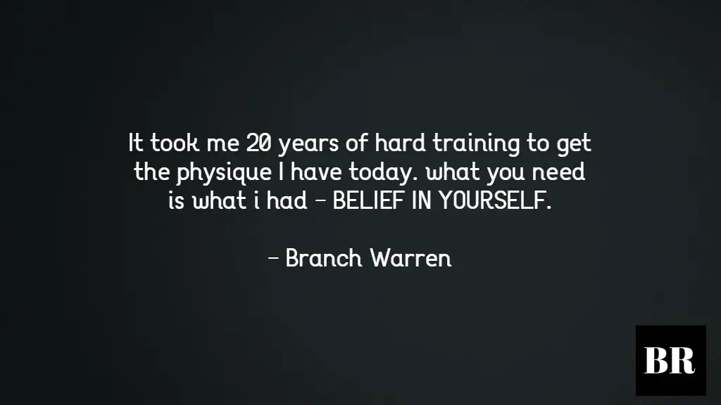 Branch Warren Quotes