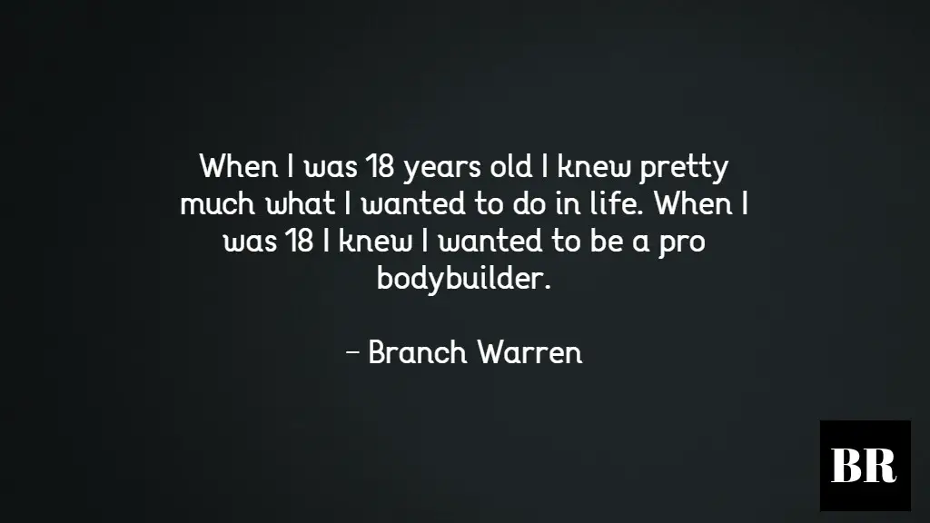 Branch Warren Quotes