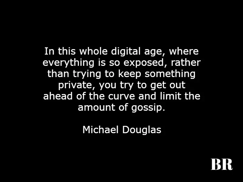 Michael Douglas Quotes