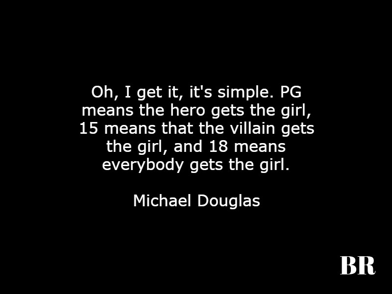 Michael Douglas Quotes