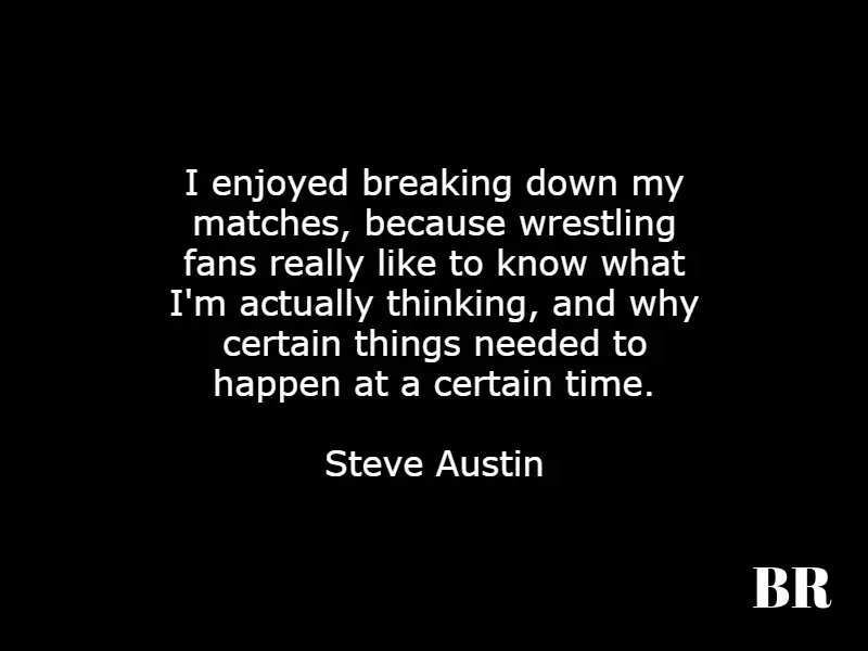 Stone Cold Steve Austin Quotes