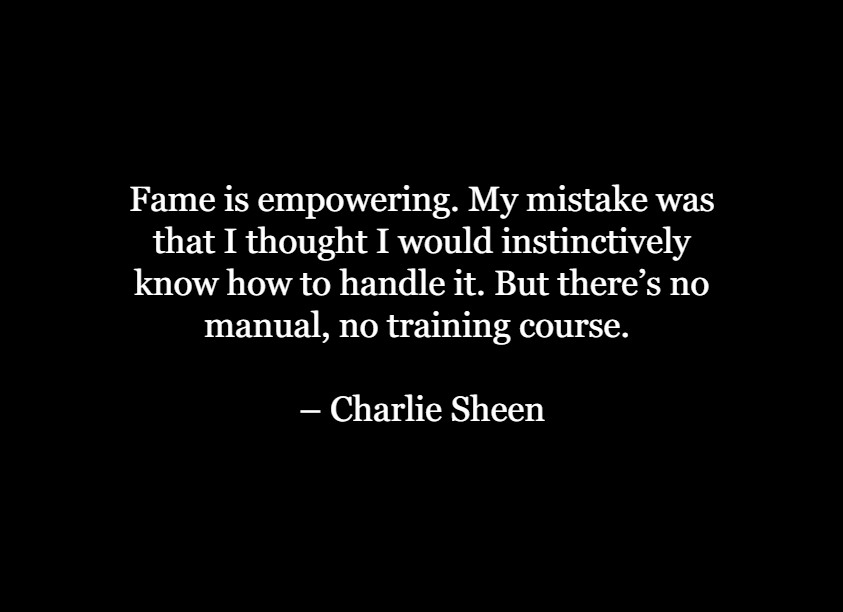 Quotes By Charlie Sheen 