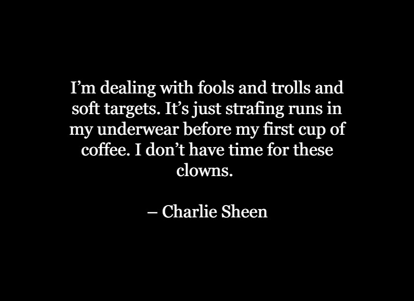 Best Charlie Sheen Quotes 