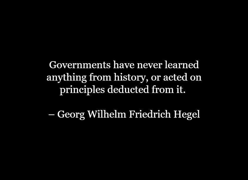 Georg Wilhelm Friedrich Hegel Quotes