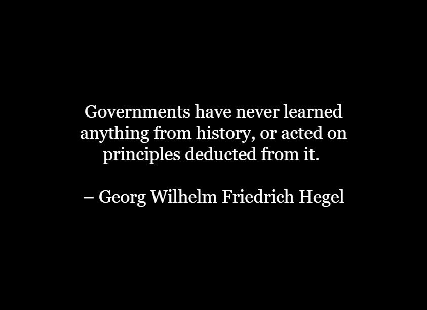 Georg Wilhelm Friedrich Hegel Quotes