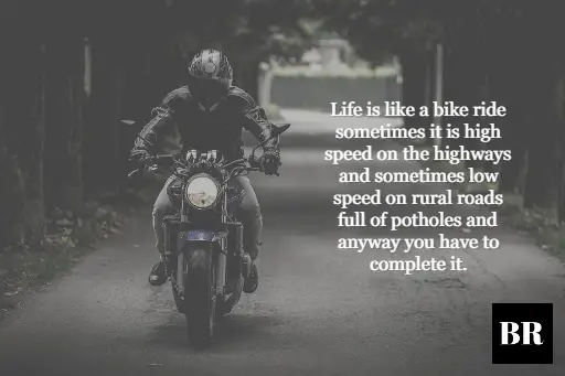 biker quotes