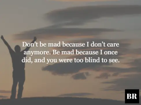 I don't care quotes 