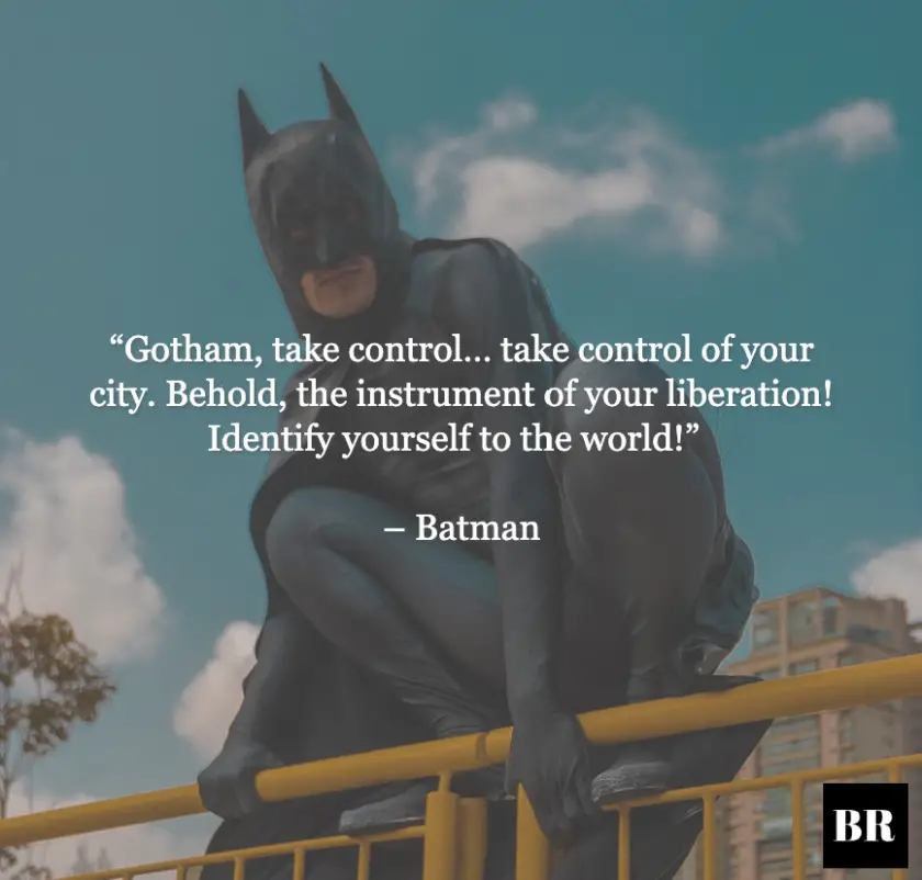 80 Best Inspirational Batman Quotes BrilliantRead Media
