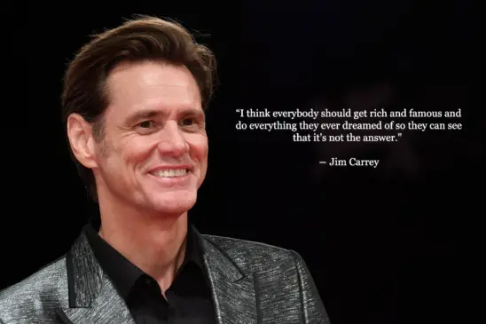 Motivational Jim Carrey Quotes