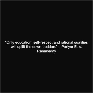 Periyar education quotes