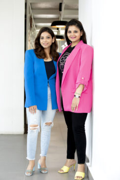 Aditi with her Co-Founder - Archhana (Right)
