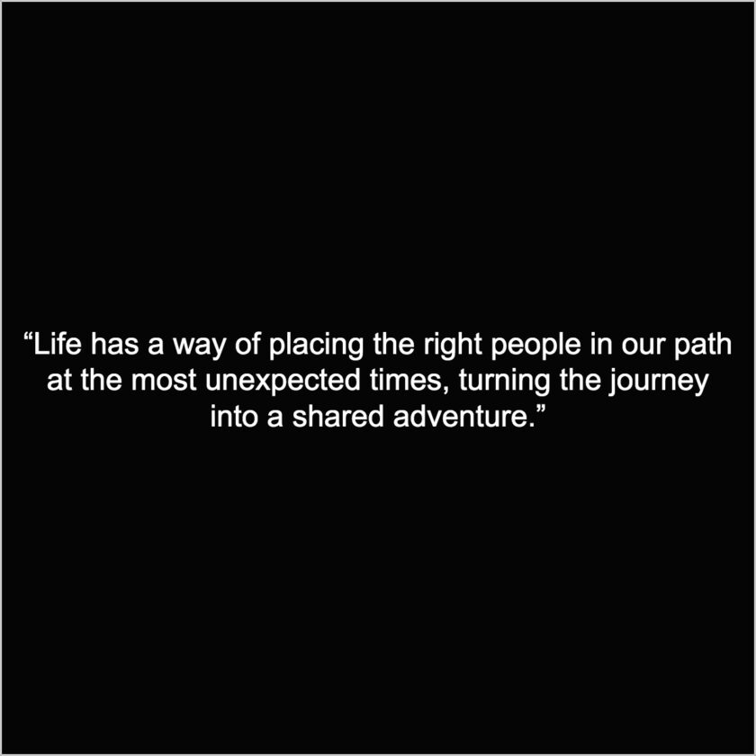 quotes and caption on new friendship with strangers