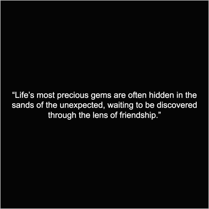 friendship with new people quotes