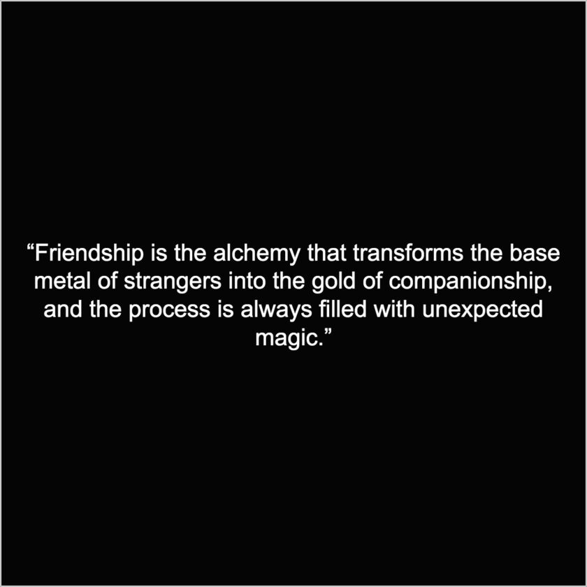 friends with strangers quotes captions
