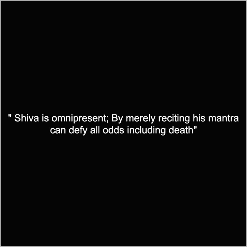 Shiva is everywhere quotes captions bio for insta