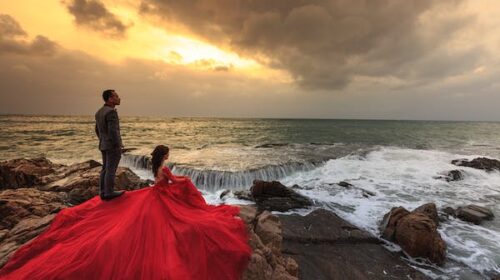 Red Dress Captions Quotes messages for instagram