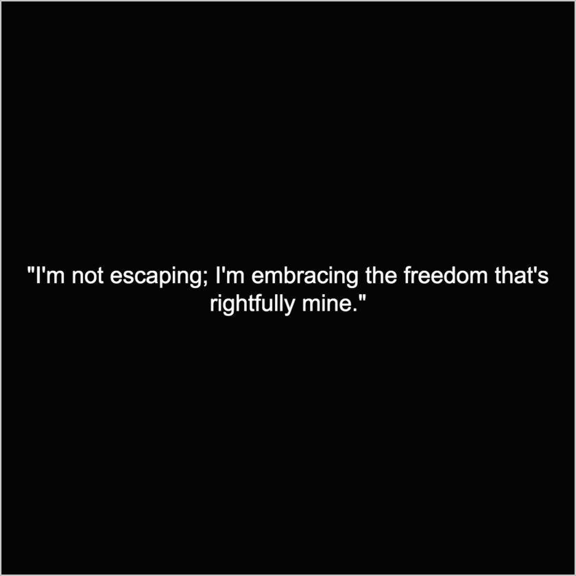 embrace freedom captions