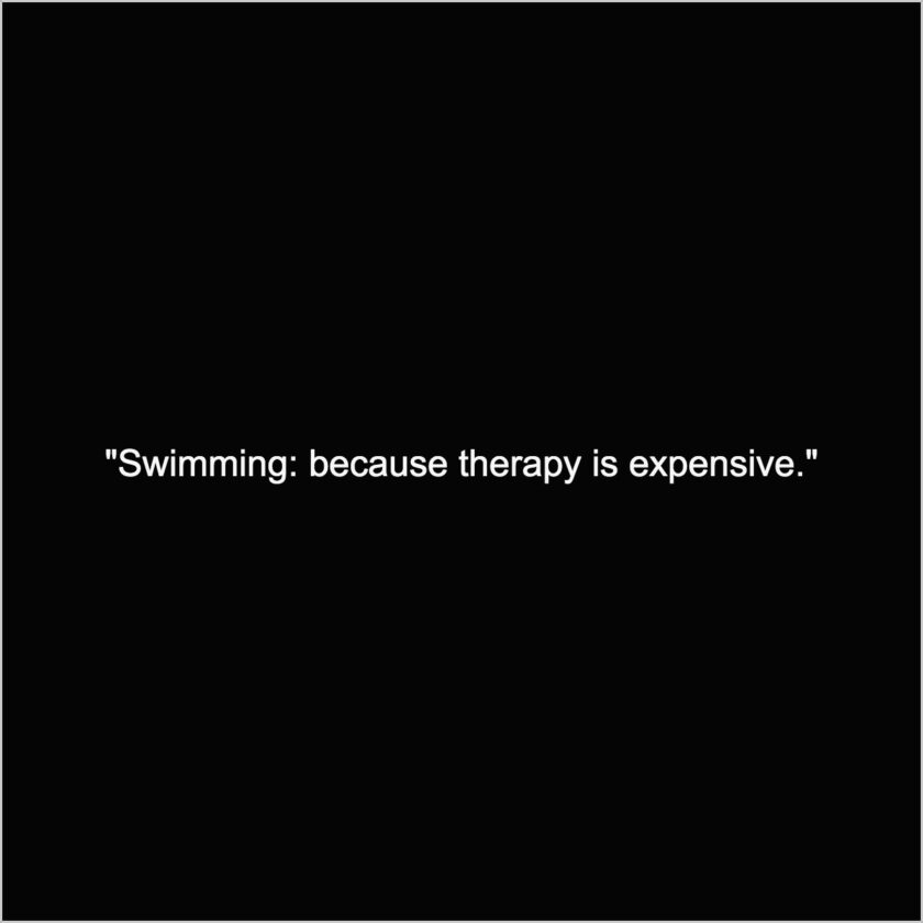 swimming quotes captions to chill beat the heat